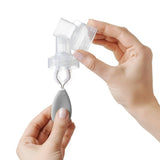 OXO TOT Breast Pump Parts Compact Drying Rack with Detail Brushes-Breastfeeding-OXO Tot-Gray-ANB Baby Store