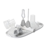 OXO TOT Breast Pump Parts Compact Drying Rack with Detail Brushes-Breastfeeding-OXO Tot-Gray-ANB Baby Store