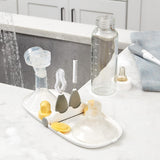 OXO TOT Breast Pump Parts Compact Drying Rack with Detail Brushes-Breastfeeding-OXO Tot-Gray-ANB Baby Store