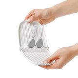 OXO TOT Breast Pump Parts Compact Drying Rack with Detail Brushes-Breastfeeding-OXO Tot-Gray-ANB Baby Store