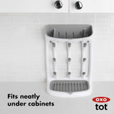 OXO TOT Space Saving Drying Rack - Gray-Feeding Bottles-OXO Tot-Gray-ANB Baby Store