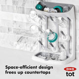 OXO TOT Space Saving Drying Rack - Gray-Feeding Bottles-OXO Tot-Gray-ANB Baby Store