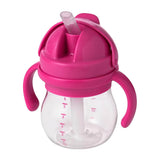 OXO TOT Transitions Straw Cup with Removable Handles-6 OZ-Pink_9 - ANB Baby