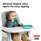 OXO TOT Transitions Straw Cup with Removable Handles-6 OZ-Teal_10 - ANB Baby