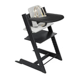 STOKKE Tripp Trapp High Chair Complete with Black Nordic Grey Black Tray_015 - ANB Baby