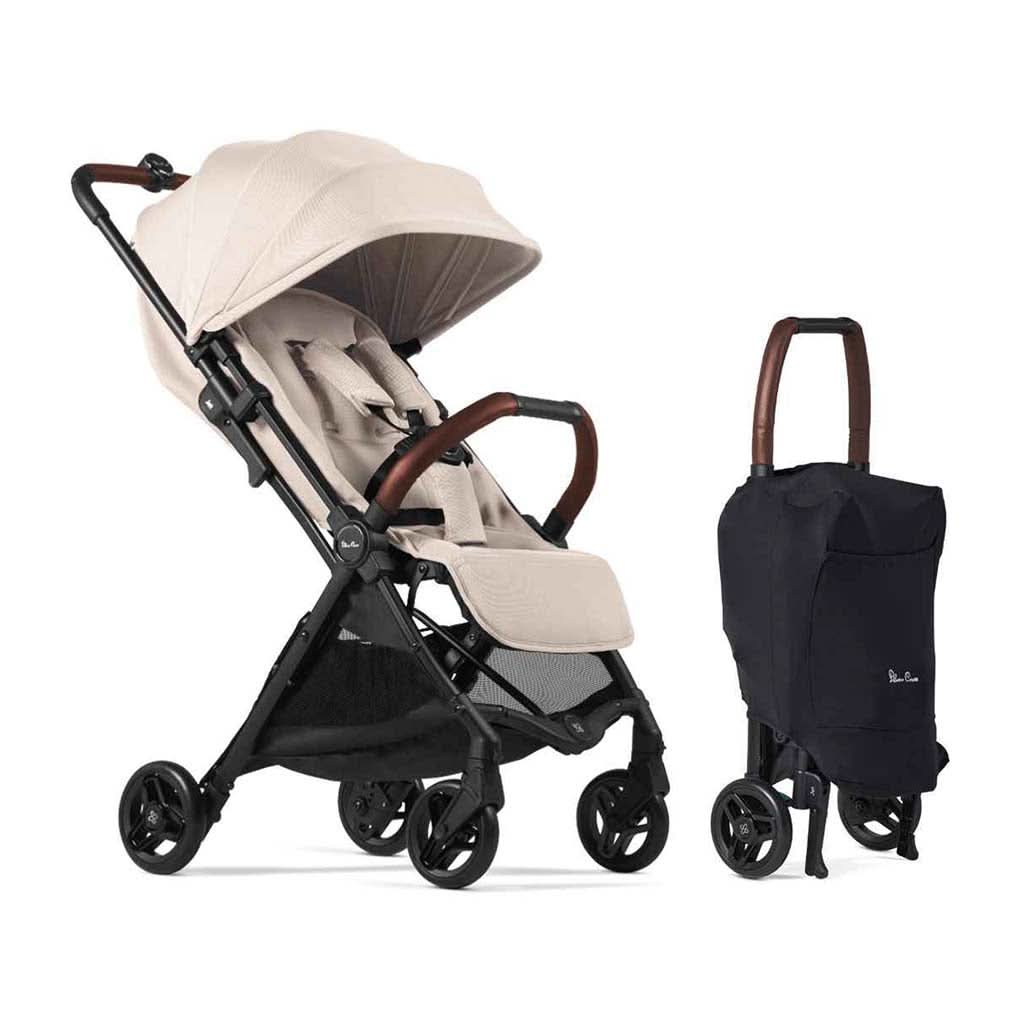 Silver Cross JET 5 Travel Stroller-Almond White_5 - ANB Baby
