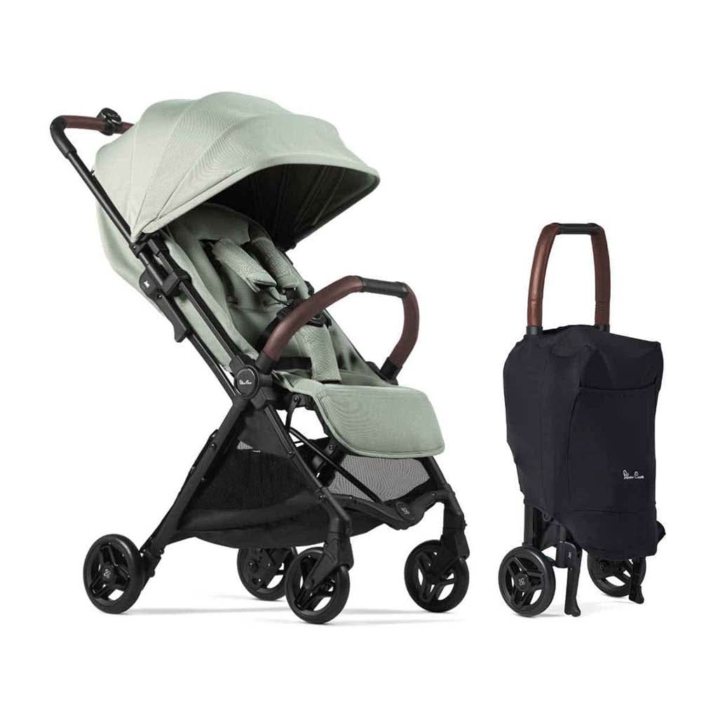 Silver Cross JET 5 Travel Stroller-Sage Green_6 - ANB Baby