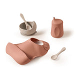 Silver Cross Mealtime Set for Gourmet High Chair-Terracotta_1 - ANB Baby