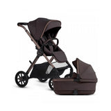Silver Cross Reef 2 Stroller with Folding Bassinet, Ganache_1 - ANB Baby