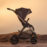 Silver Cross Reef 2 Stroller with Folding Bassinet, Ganache_8 - ANB Baby