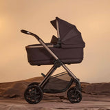Silver Cross Reef 2 Stroller with Folding Bassinet, Ganache_9 - ANB Baby