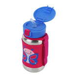 Skip Hop Zoo Stainless Steel Bottle-Mealtime Accessories-Skip Hop-Butterfly-ANB Baby Store