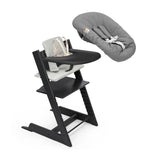Stokke-Tripp-Trapp-High-Chair-2-With-Cushion-Black-With-Nordic-Grey-Cushion_3 - ANB Baby