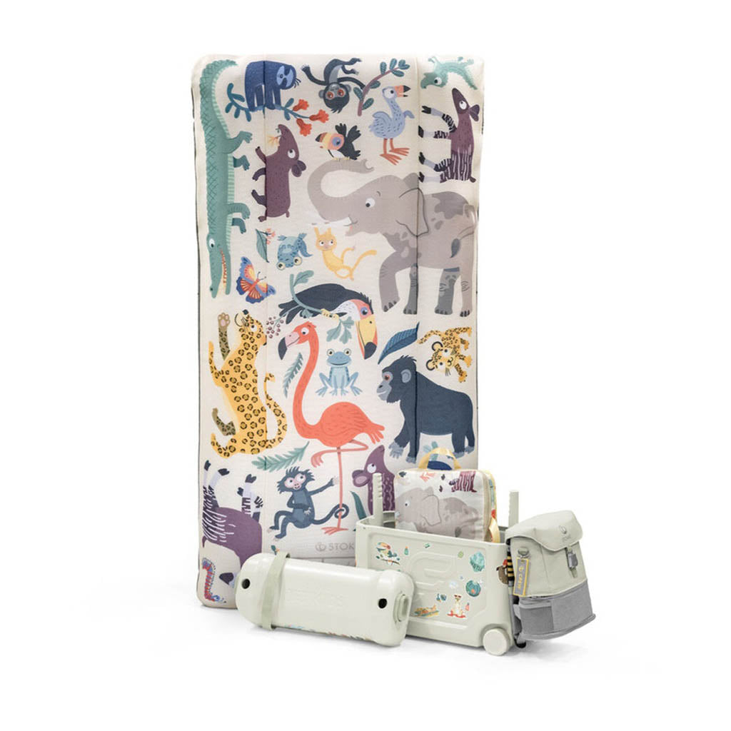 Stokke JetKids CloudSleeper Inflatable Kids Bed-Animal Family_4 - ANB Baby