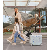 Stokke JetKids Kids Suitcase and Portable Bed, Blue Sky_Lifestyle- ANB Baby