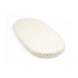Stokke Sleepi Bed Organic Cotton Fitted Sheet-Flower Ecr_1 - ANB Baby