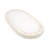 Stokke Sleepi Bed Organic Cotton Fitted Sheet-Flower Ecr_3 - ANB Baby