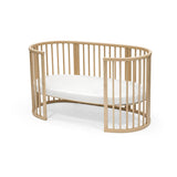 Stokke Sleepi Bed Organic Cotton Fitted Sheet-White_2 - ANB Baby