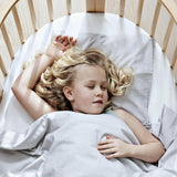 Stokke Sleepi Junior Fitted Sheet-White_2 - ANB Baby