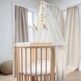 Stokke Sleepi Mini Organic Cotton Fitted Sheet-White_4 - ANB Baby