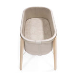 Stokke Snoozi Fitted Sheet 2 Pack-Dandelion Beige and Vanilla Cream_7 - ANB Baby