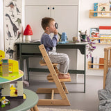 Stokke Tripp Trapp High Chair 2 with Cushion-Newborn Set and Stokke Tray_12 - ANB Baby