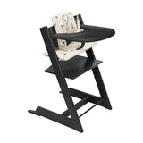Stokke Tripp Trapp High Chair 2 with Cushion and Tray Black with Mickey Signature_13 - ANB Baby