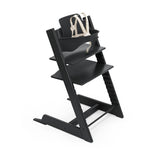 Stokke Tripp Trapp High Chair 2 with Cushion and Tray Black with Nordic Grey_5 - ANB Baby