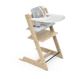 Stokke Tripp Trapp High Chair 2 with Cushion and Tray Natural Oak with Nordic Blue_10 - ANB Baby