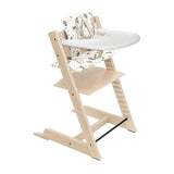 Stokke Tripp Trapp High Chair 2 with Cushion and Tray Natural with Mickey Celebration_12. - ANB Baby