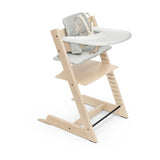 Stokke Tripp Trapp High Chair 2 with Cushion and Tray Natural with Nordic Grey_8. - ANB Baby