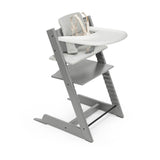 Stokke Tripp Trapp High Chair 2 with Cushion and Tray Storm Grey with Nordic Grey_9 - ANB Baby