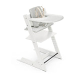 Stokke Tripp Trapp High Chair 2 with Cushion and Tray White with Nordic Grey_7 - ANB Baby