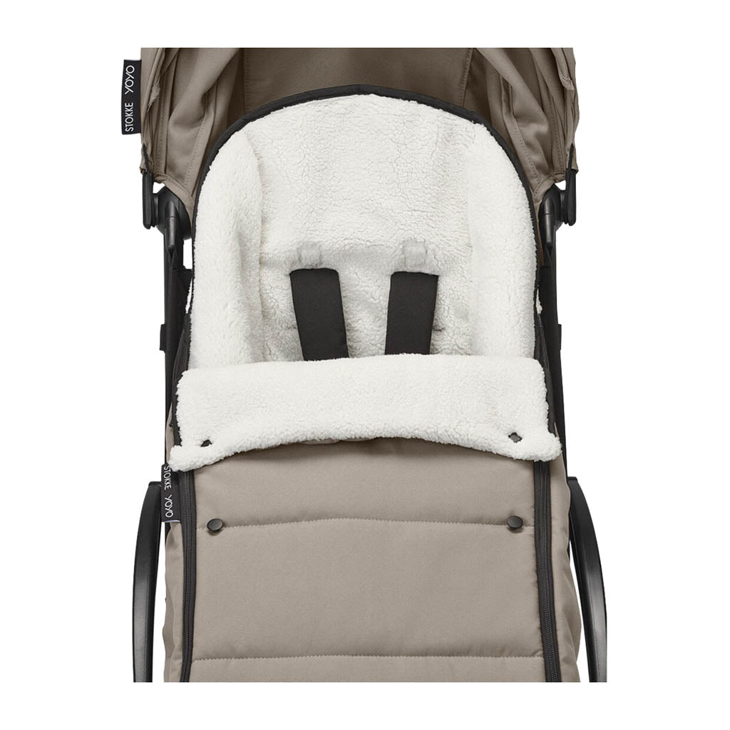 Stokke YOYO Footmuff-Taupe_5 - ANB Baby