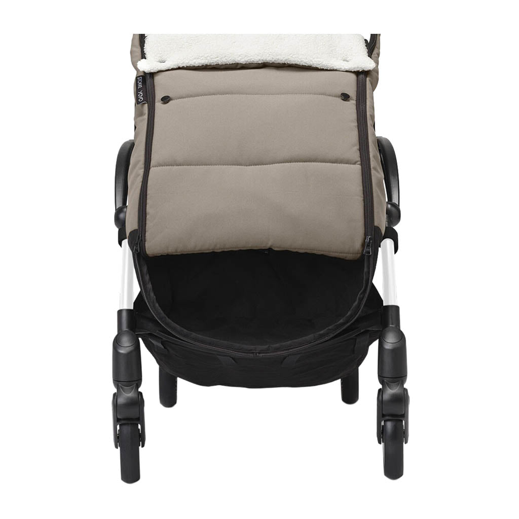 Stokke YOYO Footmuff-Taupe_7 - ANB Baby