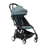 Stokke YOYO Lightweight Stroller from 6 Months-Black Frame Aqua_25 - ANB Baby