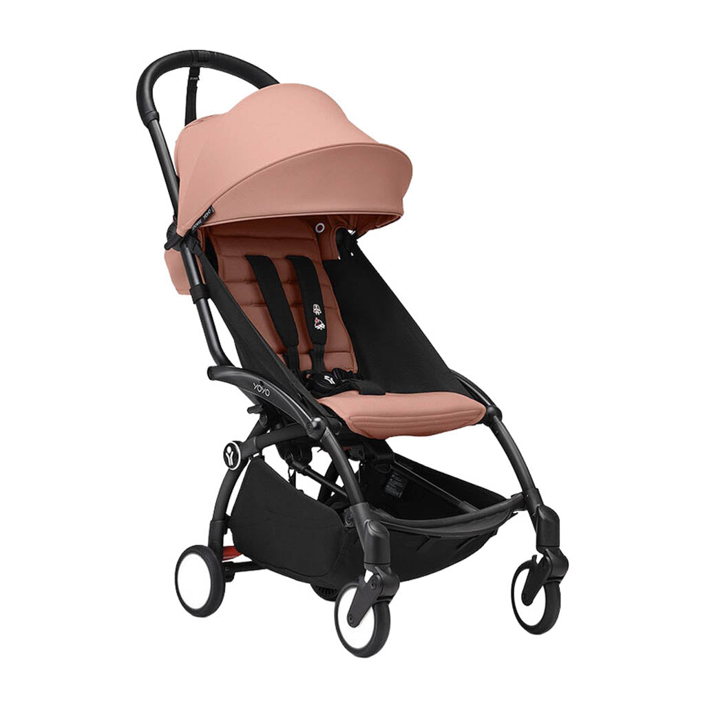 Stokke YOYO Lightweight Stroller from 6 Months-Black Frame Ginger_20 - ANB Baby