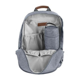 UPPAbaby Changing Backpack-Gregory-Blue Melange Saddle Leather_4 - ANB Baby