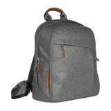 UPPAbaby Changing Backpack-Greyson-Charcoal Melange Saddle Leather - ANB Baby