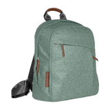 UPPAbaby Changing Backpack-Gwen-Green Melange Saddle Leather - ANB Baby