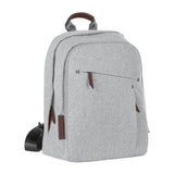 UPPAbaby Changing Backpack-Stella-Grey Brushed Melange Chestnut Leather - ANB Baby