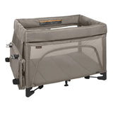 UPPAbaby Changing Station for Remi, Wells- Dark Taupe Mélange folded with Playard - ANB Baby