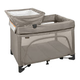UPPAbaby Changing Station for Remi, Wells- Dark Taupe Mélange with Playard - ANB Baby