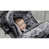 UPPAbaby CozyGanoosh Luxe Footmuff-Lyla-Onyx Nylon_2 - ANB Baby