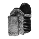 UPPAbaby CozyGanoosh Luxe Footmuff-Lyla-Onyx Nylon_4 - ANB Baby