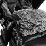 UPPAbaby CozyGanoosh Luxe Footmuff-Lyla-Onyx Nylon_5 - ANB Baby