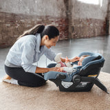 UPPAbaby MESA V3 Infant Car Seat, Callum Stone Blue_11 - ANB Baby