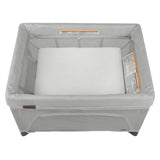 UPPAbaby Organic Cotton Bassinet Covers for Remi, Set of 2, Main, Attached with Bassinet - ANB BABY