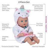 Adora BathTime Baby Tots, Unicorn - ANB Baby