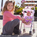 Adora Classic Pastel Pink Medium Shade Umbrella Stroller - ANB Baby